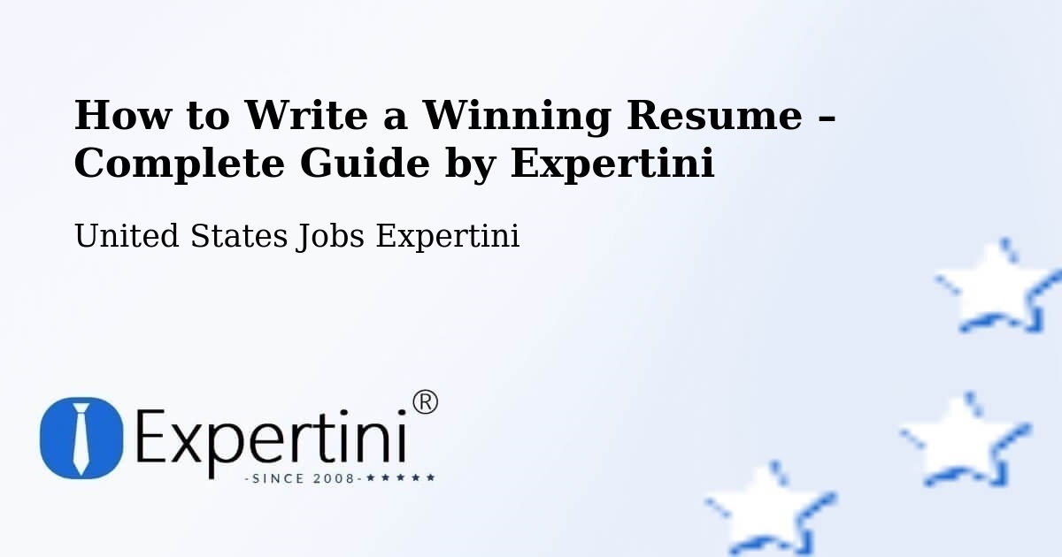 Resume Writing Guide for Job Seekers – Kermit - Kermit, United States Jobs Expertini